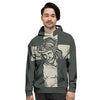 Jesus Christ Crucifixion Print Men's Hoodie-grizzshop