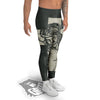 Jesus Christ Crucifixion Print Men's Leggings-grizzshop