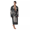 Jesus Christ Crucifixion Print Men's Robe-grizzshop