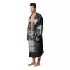 Jesus Christ Crucifixion Print Men's Robe-grizzshop