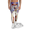 Jesus Christ From Heaven Print Men's Leggings-grizzshop