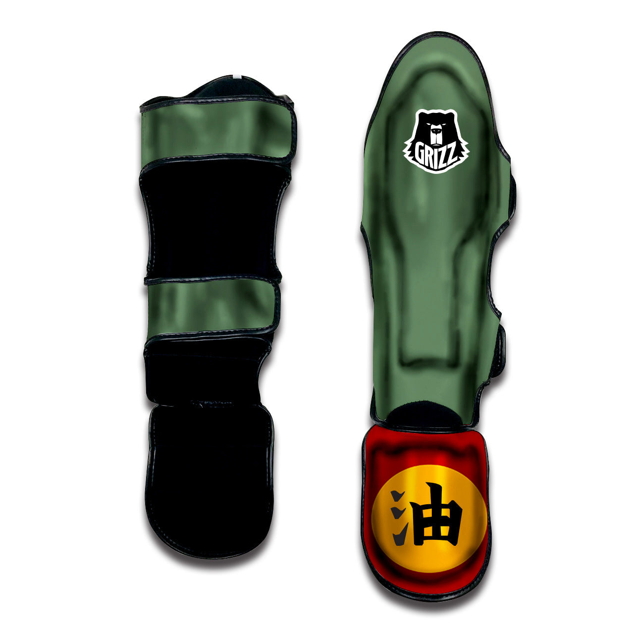 Jiraiya Legendary Sannin Muay Thai Shin Guards-grizzshop