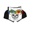 Joker Card Scary Print Muay Thai Boxing Shorts-grizzshop