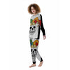 Joker Card Scary Print Women's Pajamas-grizzshop