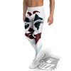 Joker Face Print Men's Leggings-grizzshop