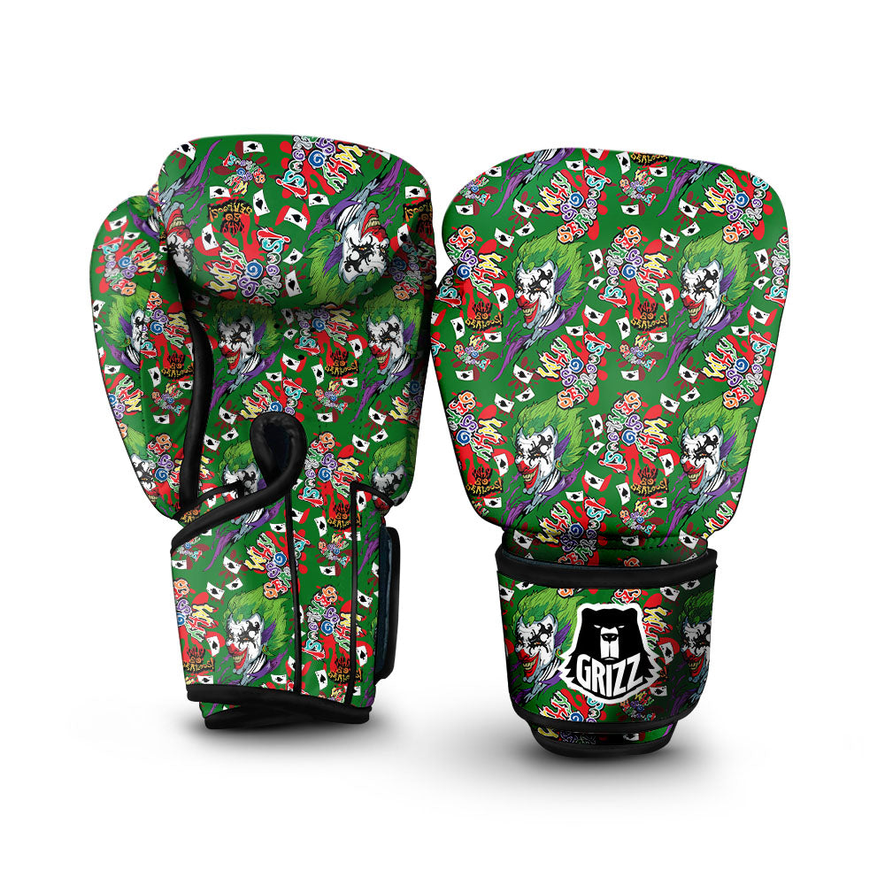 Joker Why So Serious Colorful Print Pattern Boxing Gloves-grizzshop