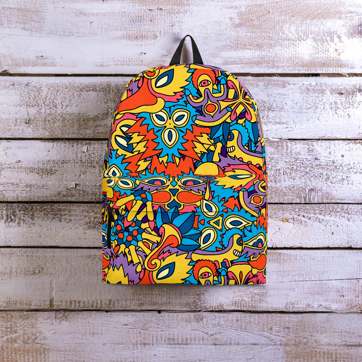 Jungle Hippie Psychedelic Trippy Backpack-grizzshop