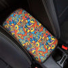 Jungle Hippie Psychedelic Trippy Car Console Cover-grizzshop