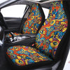 Jungle Hippie Psychedelic Trippy Car Seat Covers-grizzshop