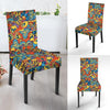 Jungle Hippie Psychedelic Trippy Chair Cover-grizzshop