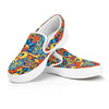 Jungle Hippie Psychedelic Trippy Men's Slip On Sneakers-grizzshop