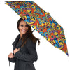 Jungle Hippie Psychedelic Trippy Umbrella-grizzshop