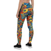 Jungle Hippie Psychedelic Trippy Women's Leggings-grizzshop