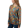 Jungle Hippie Psychedelic Trippy Women's Sweatshirt-grizzshop