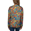 Jungle Hippie Psychedelic Trippy Women's Sweatshirt-grizzshop