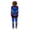 Kaleidoscope Blue And Purple Print Women's Pajamas-grizzshop