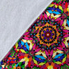 Kaleidoscope Pattern Print Blanket-grizzshop