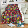 Kaleidoscope Pattern Print Blanket-grizzshop