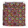 Load image into Gallery viewer, Kaleidoscope Pattern Print Duvet Cover Bedding Set-grizzshop