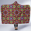 Kaleidoscope Pattern Print Hooded Blanket-grizzshop