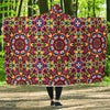 Kaleidoscope Pattern Print Hooded Blanket-grizzshop