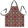 Kaleidoscope Pattern Print Men's Apron-grizzshop