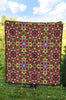 Kaleidoscope Pattern Print Quilt-grizzshop