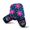 Kaleidoscope Psychedelic Print Pattern Boxing Gloves-grizzshop