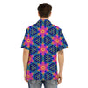 Kaleidoscope Psychedelic Print Pattern Men's Hawaiian Shirt-grizzshop