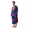 Kaleidoscope Psychedelic Print Pattern Men's Robe-grizzshop