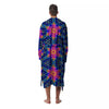 Kaleidoscope Psychedelic Print Pattern Men's Robe-grizzshop