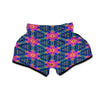 Kaleidoscope Psychedelic Print Pattern Muay Thai Boxing Shorts-grizzshop