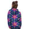 Kaleidoscope Psychedelic Print Pattern Women's Hoodie-grizzshop