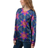 Kaleidoscope Psychedelic Print Pattern Women's Sweatshirt-grizzshop