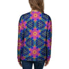 Kaleidoscope Psychedelic Print Pattern Women's Sweatshirt-grizzshop