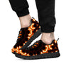 Kaleidoscope Shiny Print Black Sneaker-grizzshop