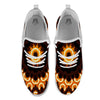 Kaleidoscope Shiny Print White Athletic Shoes-grizzshop