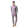 Kaleidoscope Tie Dye Pastel Print Pattern Men's Pajamas-grizzshop