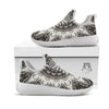 Kaleidoscope White Print White Athletic Shoes-grizzshop