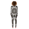 Kaleidoscope White Print Women's Pajamas-grizzshop