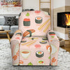 Kawaii Sushi Pattern Print Recliner Cover-grizzshop