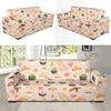 Kawaii Sushi Pattern Print Sofa Covers-grizzshop