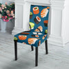 Kawaii Sushi Print Pattern Chair Cover-grizzshop