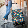 Kawaii Sushi Print Pattern Luggage Cover Protector-grizzshop