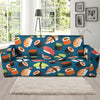 Kawaii Sushi Print Pattern Sofa Covers-grizzshop