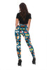 Kawaii Sushi Print Pattern Women Leggings-grizzshop