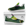 Keel-Billed Toucan Print White Athletic Shoes-grizzshop