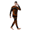 Keleidoscope Lava Texture Print Men's Pajamas-grizzshop