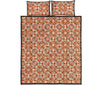 Keleidoscope Print Pattern Bed Set Quilt-grizzshop