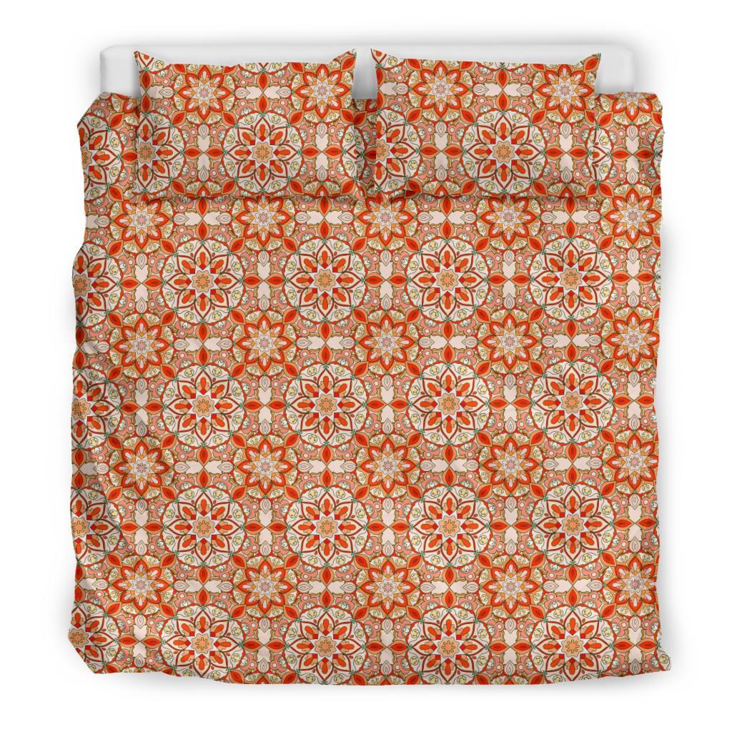 Keleidoscope Print Pattern Duvet Cover Bedding Set-grizzshop